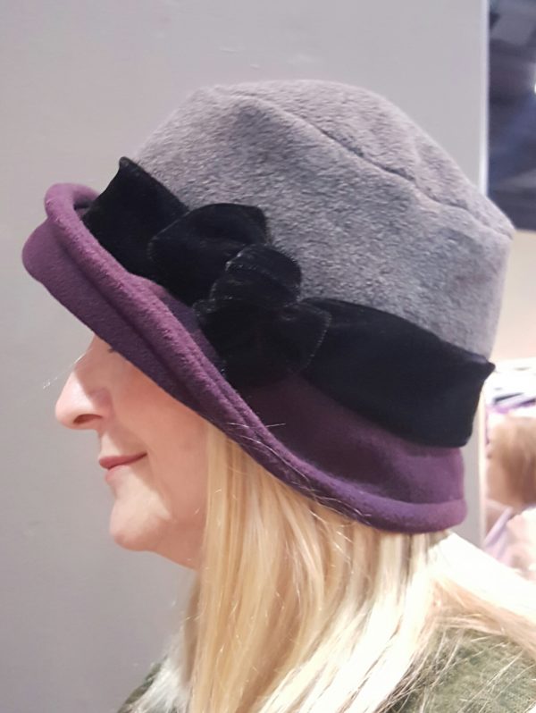 foldable fleece brim hat, the Little Flip