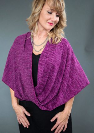 Infinity Wrap Convertible Scarf, small length for petites