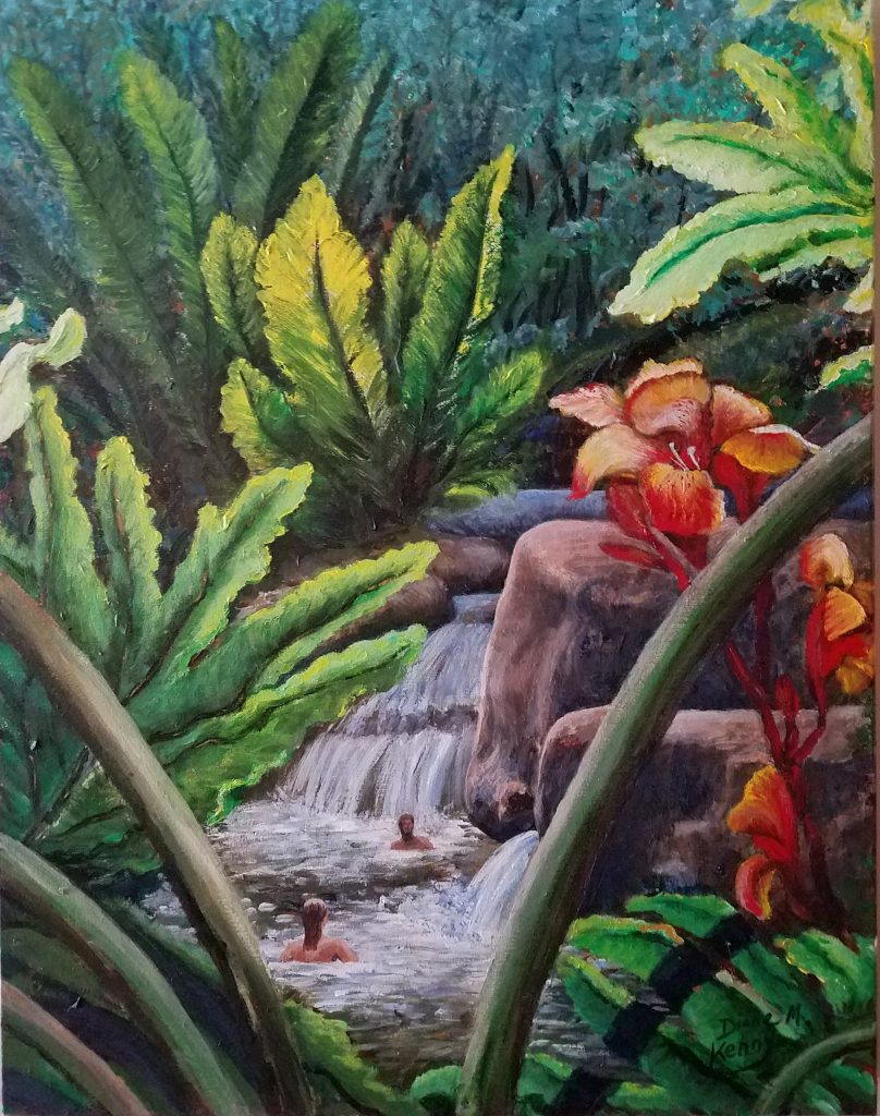 jungle dream. Diane Moorefield Kenny painting painting